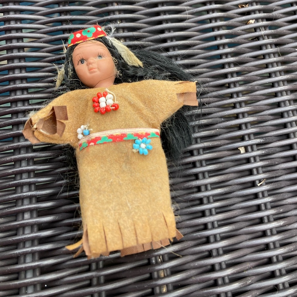 Native American little girl doll